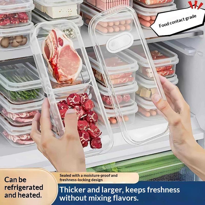 Food Storage For Pantry - 쌓을 수 있는 냉장고 냉동고 정리함