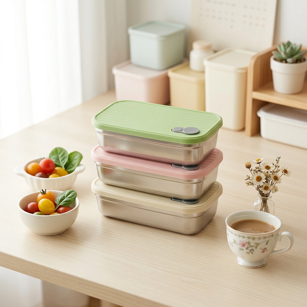 Food Storage Prep Containers - 스테인리스 스틸 도시락 금속 도시락 전자레인지용