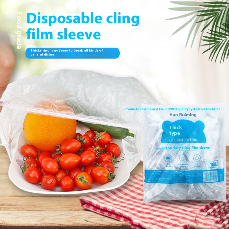 Food Storage Plastic Bag - 일회용 식품 랩, 과일 보존 그릇