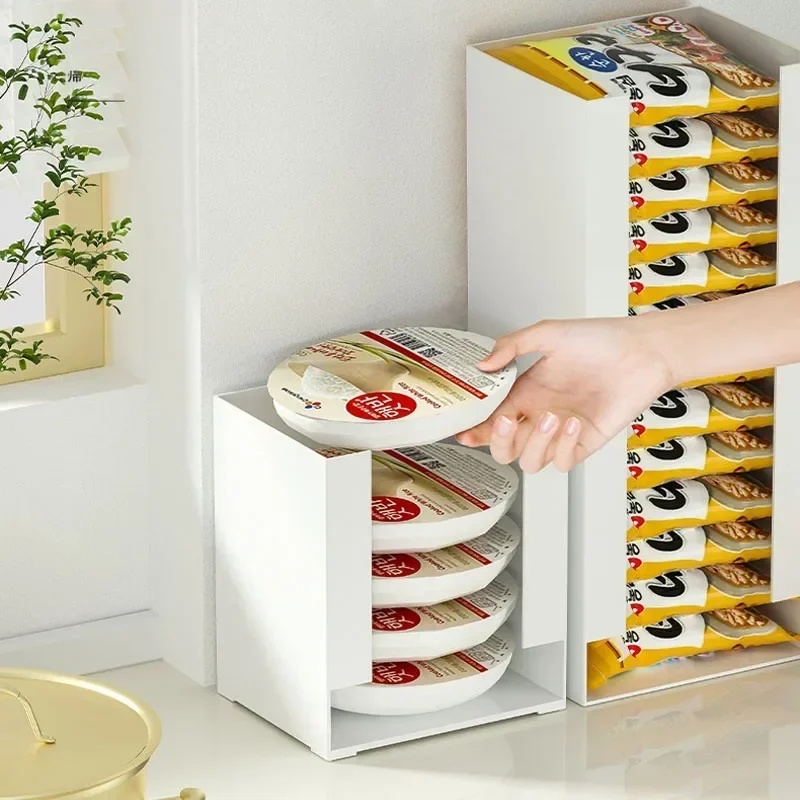 Food Storage For Pantry - 즉석면 보관함 다기능 주방 정리함 라면컵