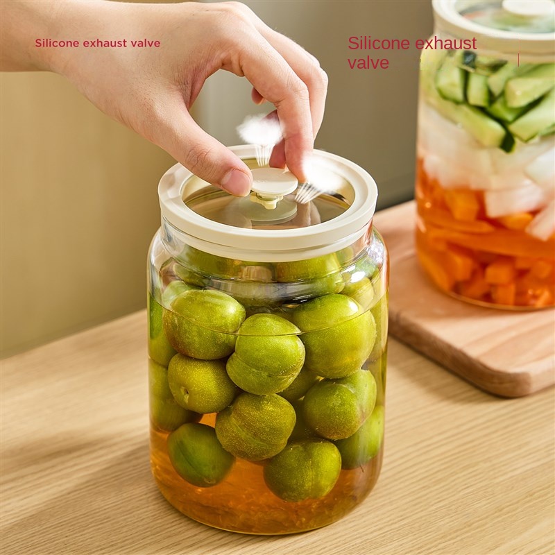 Food Storage Lidl - 유리 뚜껑 유리 식품 용기, 밀폐형