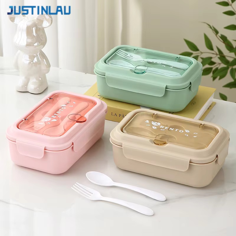 Food Storage With Compartments - JUSTINLAU 어린이를 위한 휴대용 도시락 상자