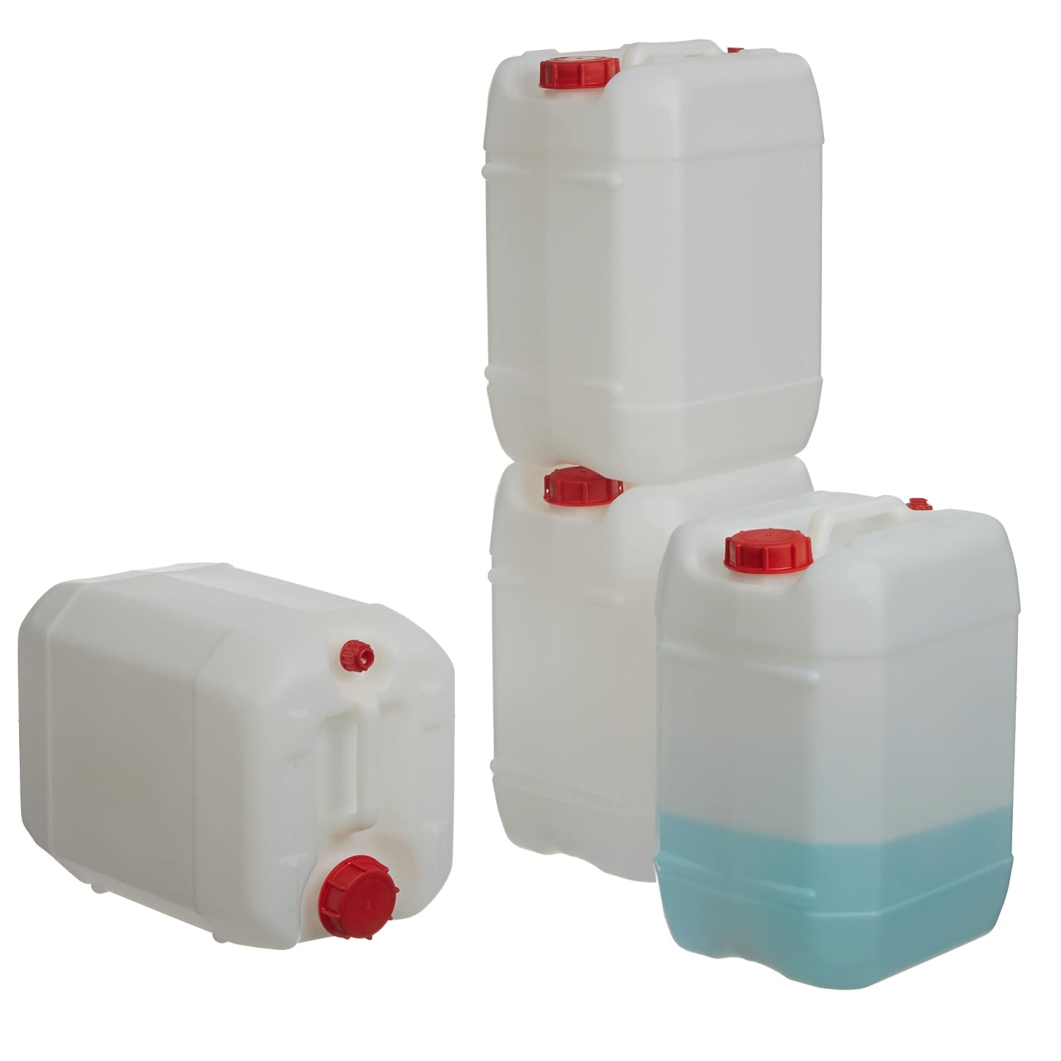 Food Storage Plastic - 5갤런 적층형 플라스틱 카보이 용기, 누수