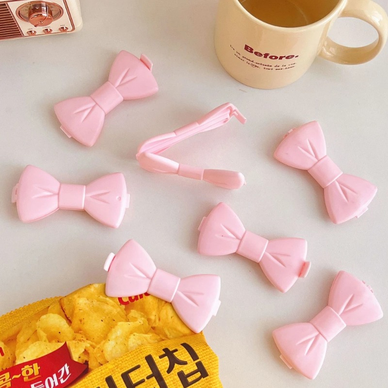 Food Storage Plastic Bag - 5PCS Kawaii 식품 밀봉 클립 -