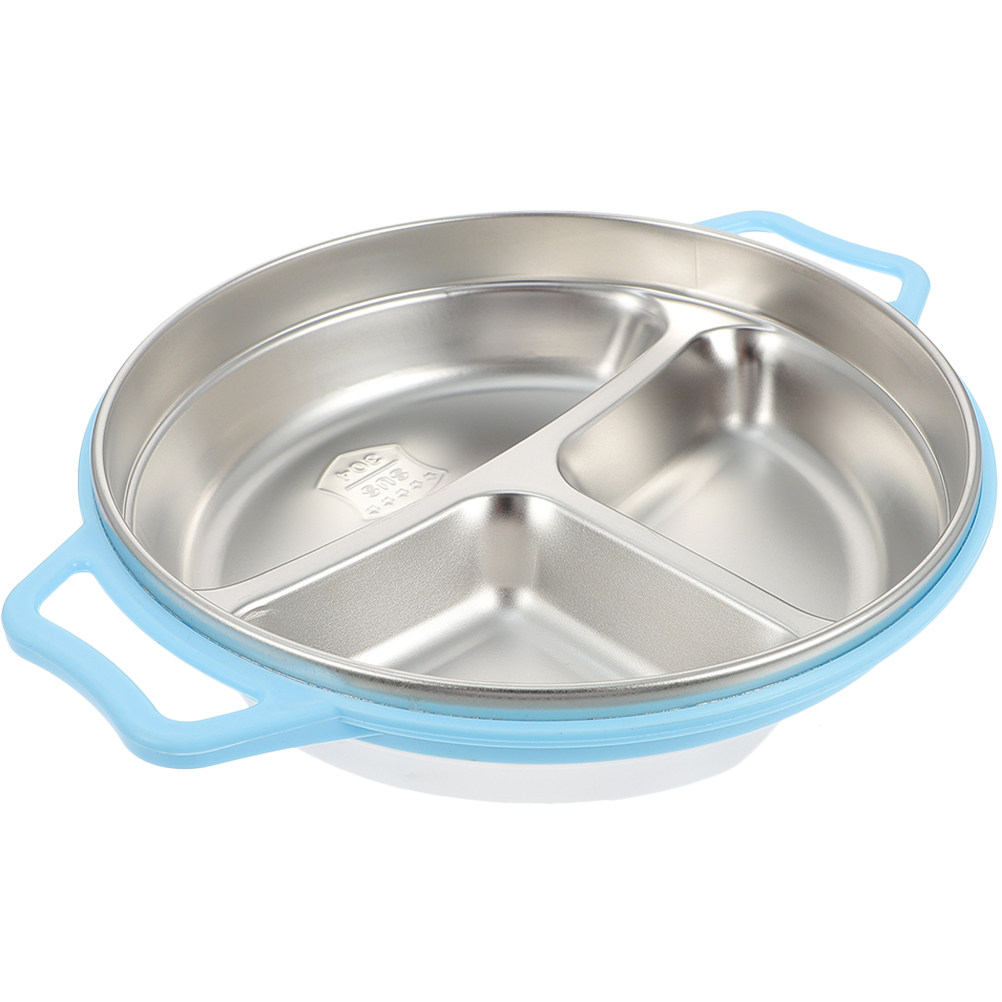 Food Storage With Compartments - 스테인리스 스틸 유아용 식기, 분리형 수저통,