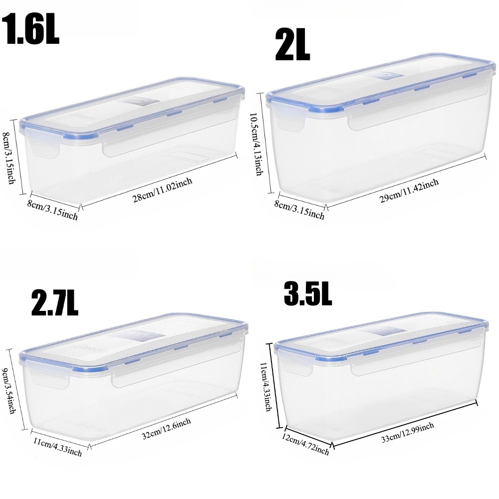 식품 보관 용기, 밀폐형 누수 방지 쌀 시리얼 보관함, - Food Storage Jars Plastic 리뷰 및 가격