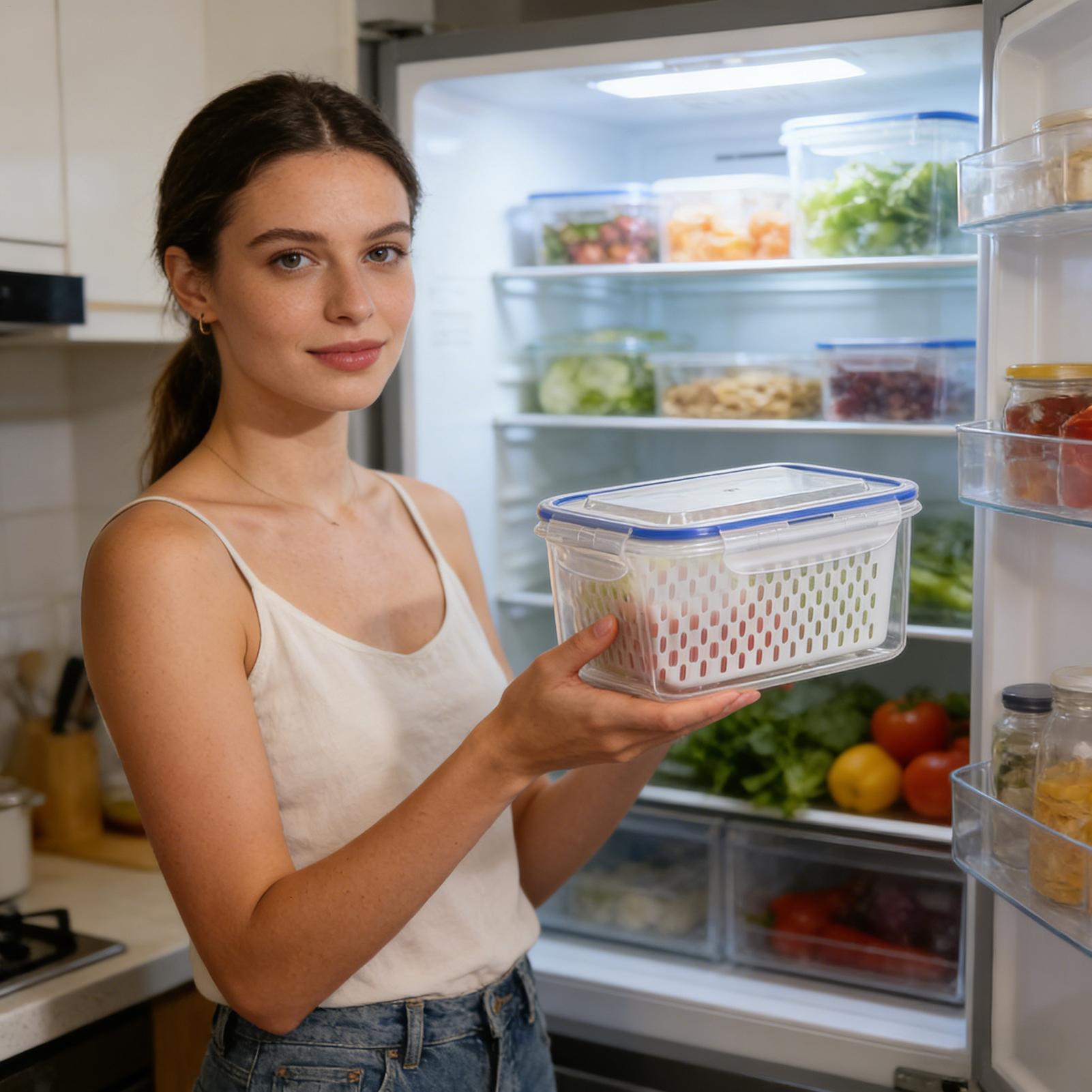 4 in 1 식품 보관 용기 4 in 1 누수 방지 투 - Food Storage Plastic 리뷰 및 가격