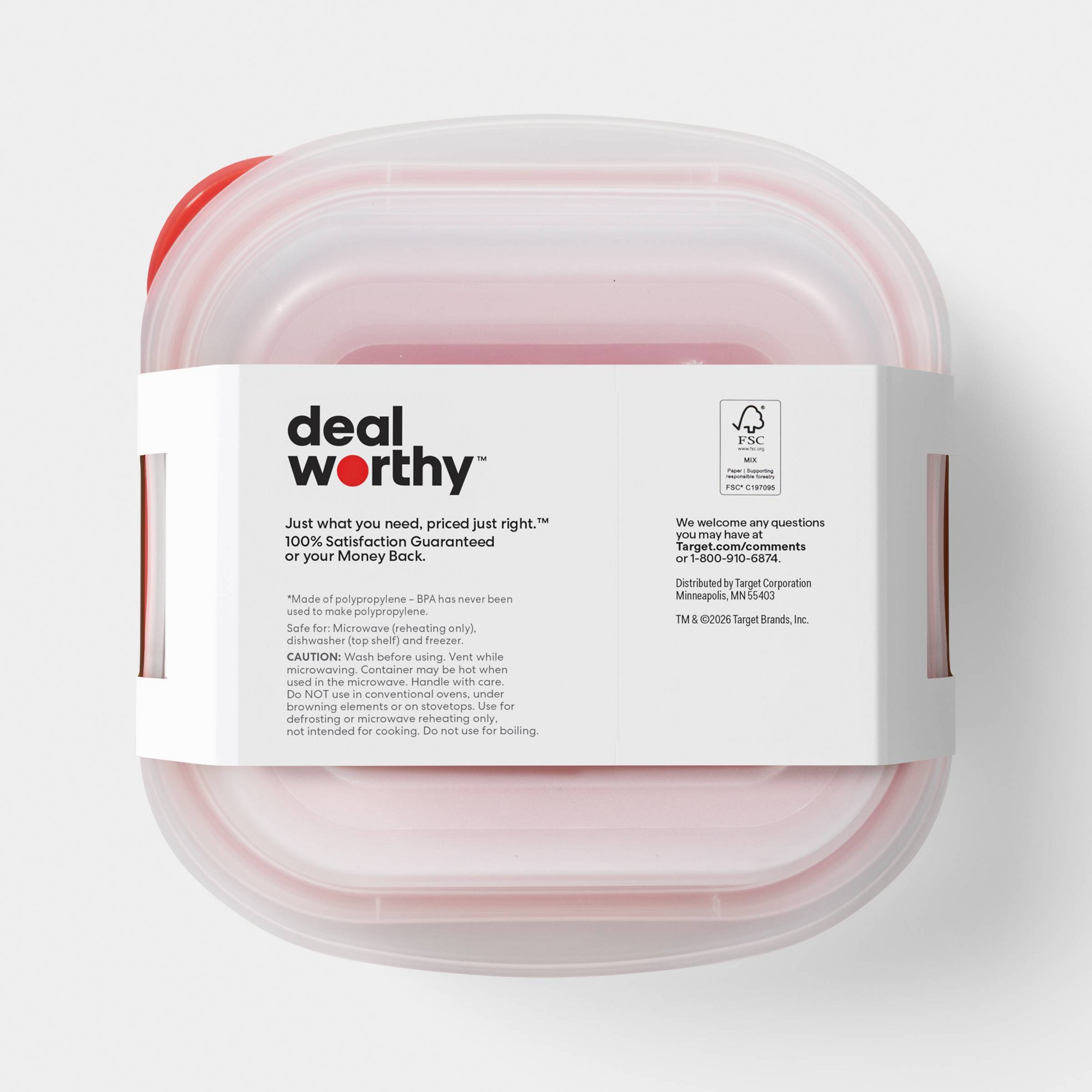 4개의 작은 사각형 식품 보관 용기(스냅 뚜껑 포함), - Food Storage Prep Containers 리뷰 및 가격
