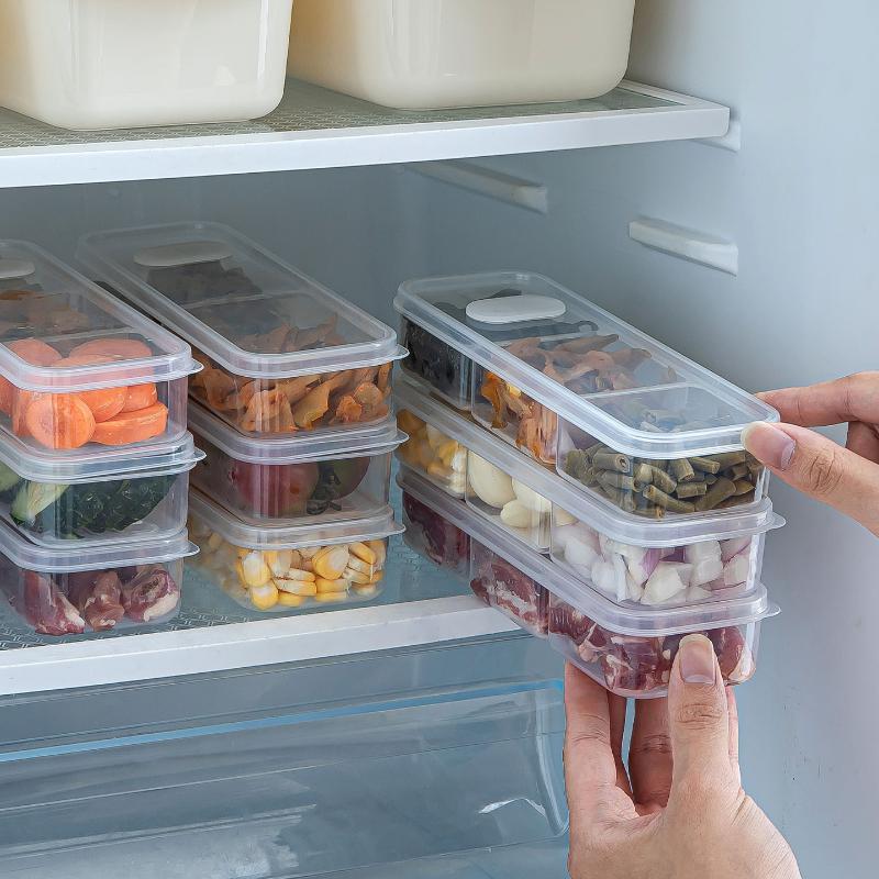 쌓을 수 있는 냉장고 냉동고 정리함 1팩 사각형 식품  - Food Storage For Pantry 리뷰 및 가격