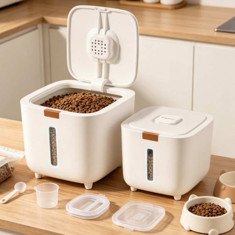 5/7KG 애완동물 사료 보관 상자, 밀봉된 애완동물  - Food Storage Pet 리뷰 및 가격