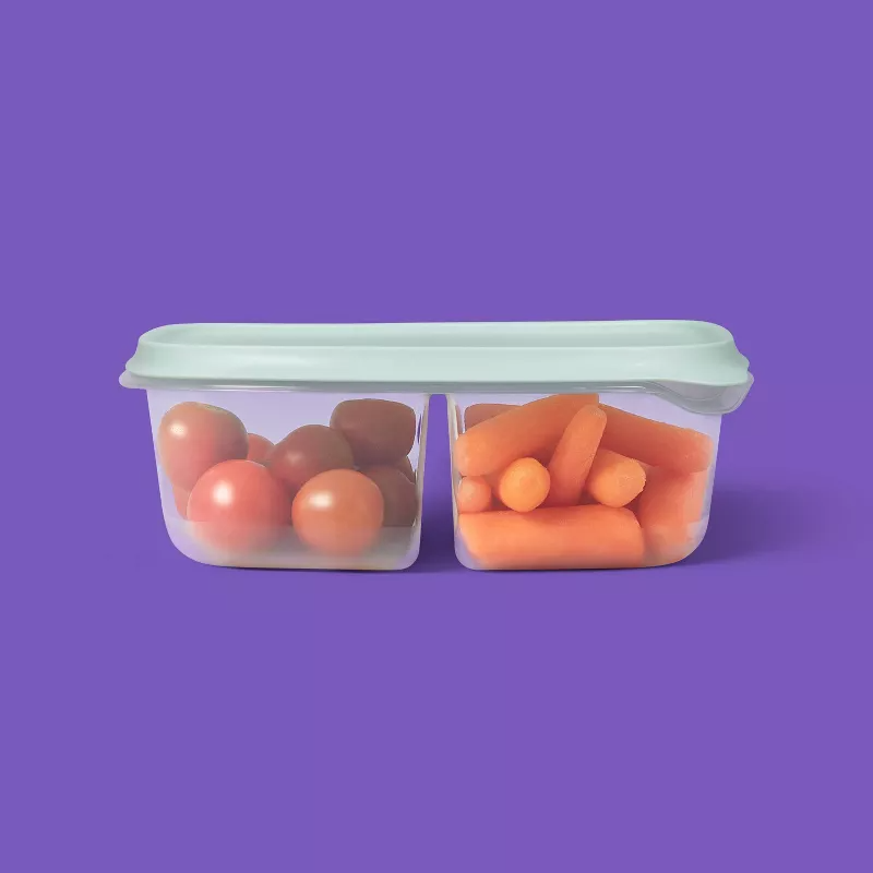 3개 세트 분리형 직사각형 식품 보관 용기, 28온스  - Food Storage With Compartments 리뷰 및 가격