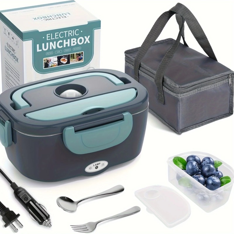 휴대용 전기 음식 보온 도시락 1.5L 60W - 차량 - Food Storage Warmer 리뷰 및 가격