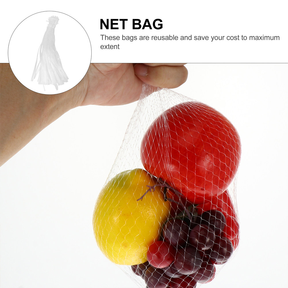 50Pcs 헤비 듀티 메쉬 프로듀스 가방 야채 과일 양 - Produce Bag Reusable Mesh 리뷰 및 가격