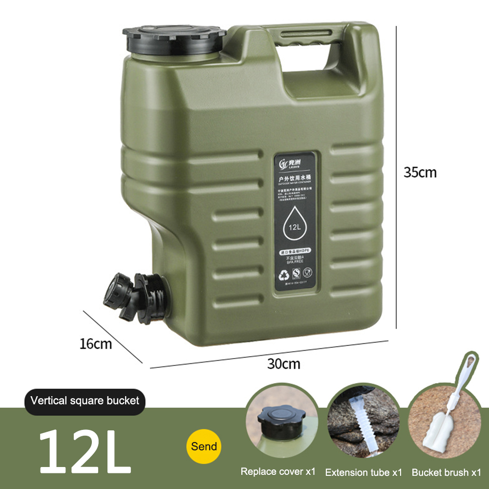 3.2 갤런/12L 물통 휴대용 물통 식품 등급 PE  - Food Storage Emergency 리뷰 및 가격