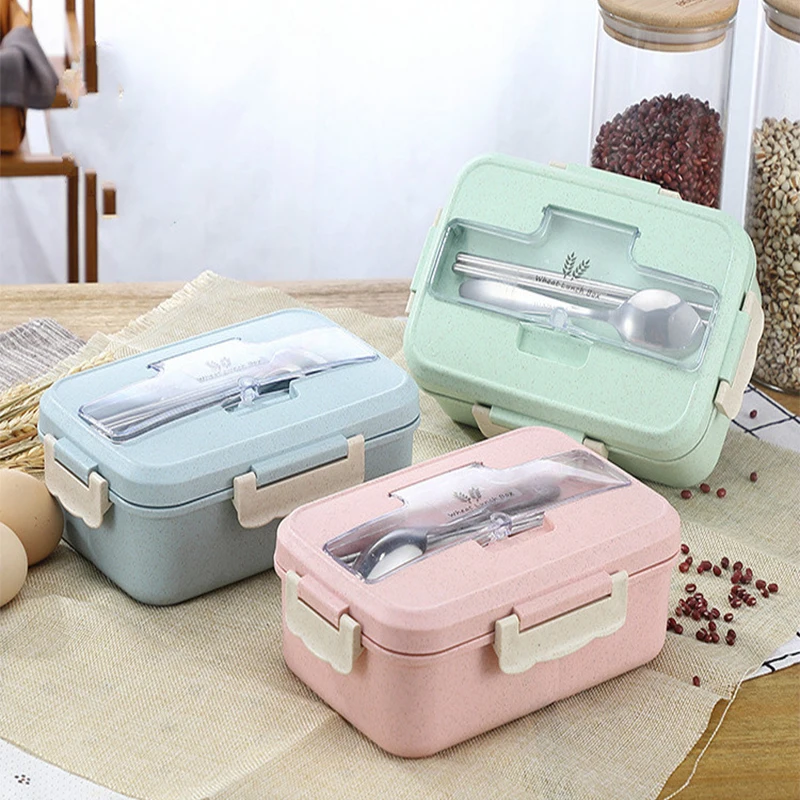 휴대용 전자 레인지 도시락, 밀 빨대 식기, 식품 보관 - Food Storage Plastic Bag 리뷰 및 가격