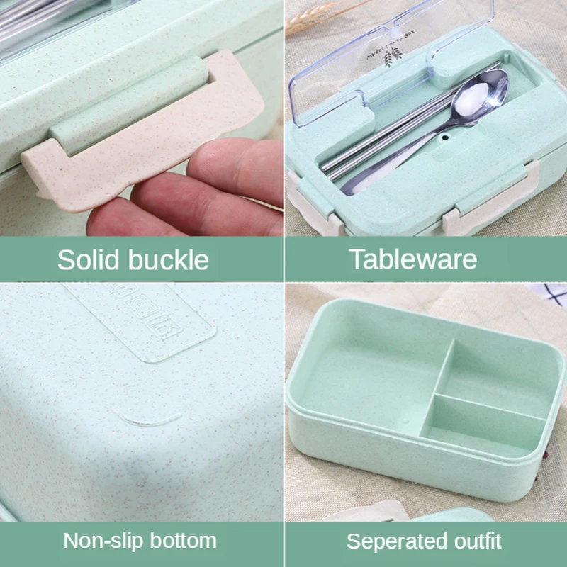 휴대용 전자 레인지 도시락, 밀 빨대 식기, 식품 보관 - Food Storage Plastic Bag 리뷰 및 가격