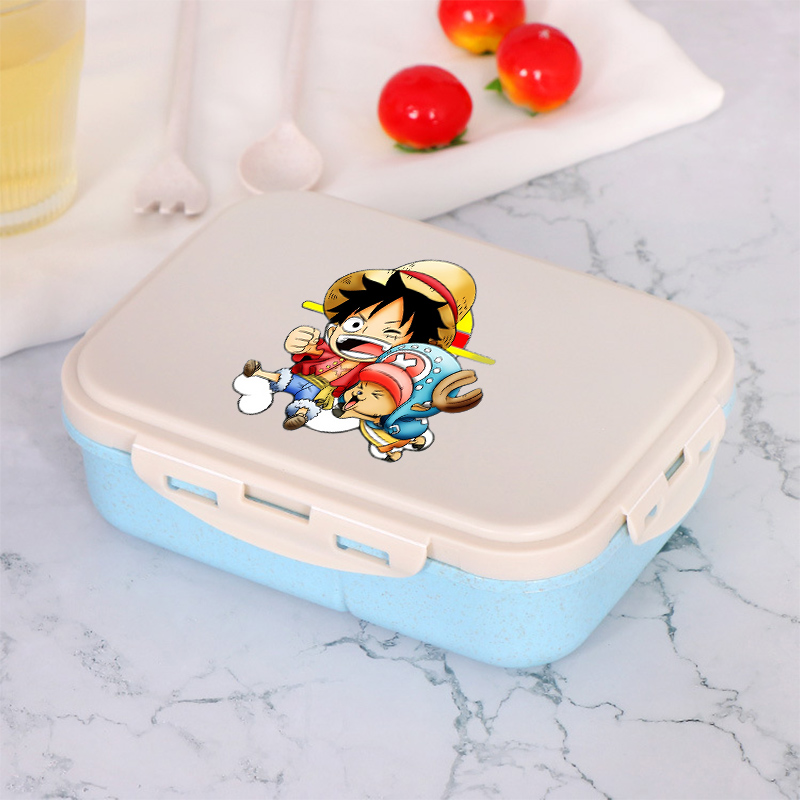 원피스 소년 소녀 도시락 상자 휴대용 음식 상자 전자레 - Food Storage Container 리뷰 및 가격