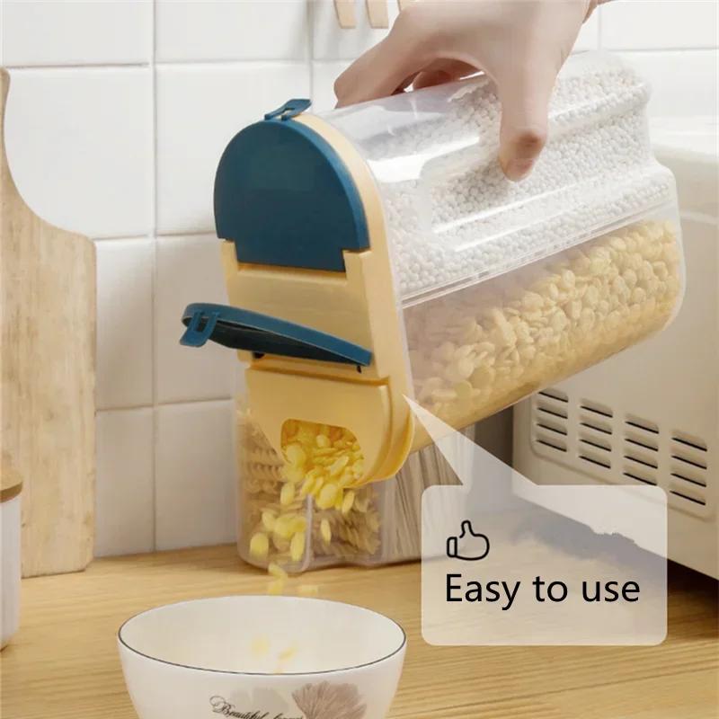 더블 그리드 시리얼 항아리 플라스틱 식품 보관 용기,  - Food Storage Lidl 리뷰 및 가격