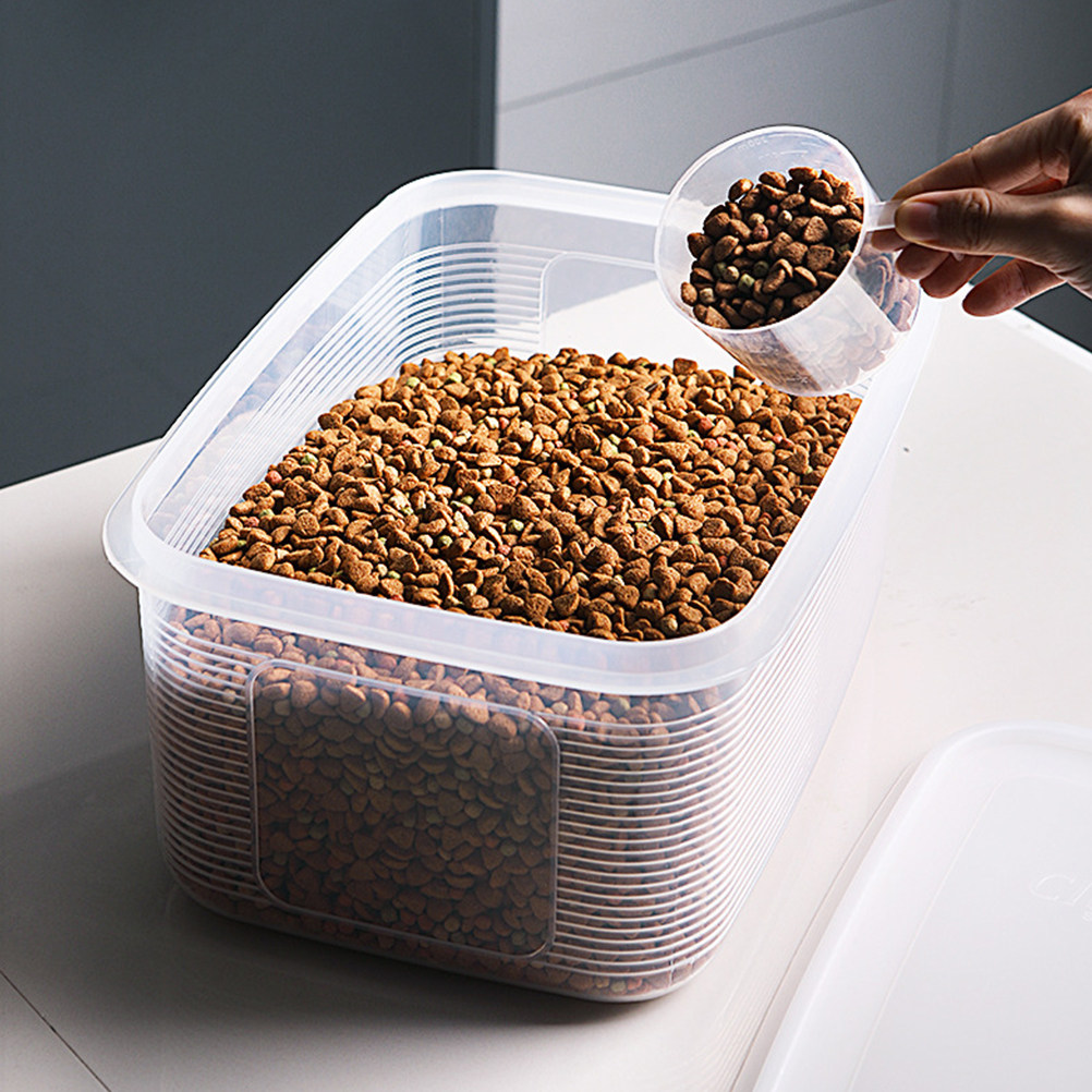 애완동물 사료 보관 용기 플라스틱 밀폐형 수분 방지 보 - Food Storage Pet 리뷰 및 가격