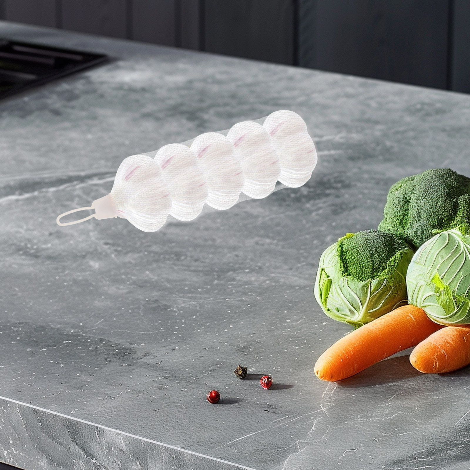 100세트 다용도 메쉬 야채 보관 가방 찢어짐 방지 나 - Produce Bag Reusable Mesh 리뷰 및 가격