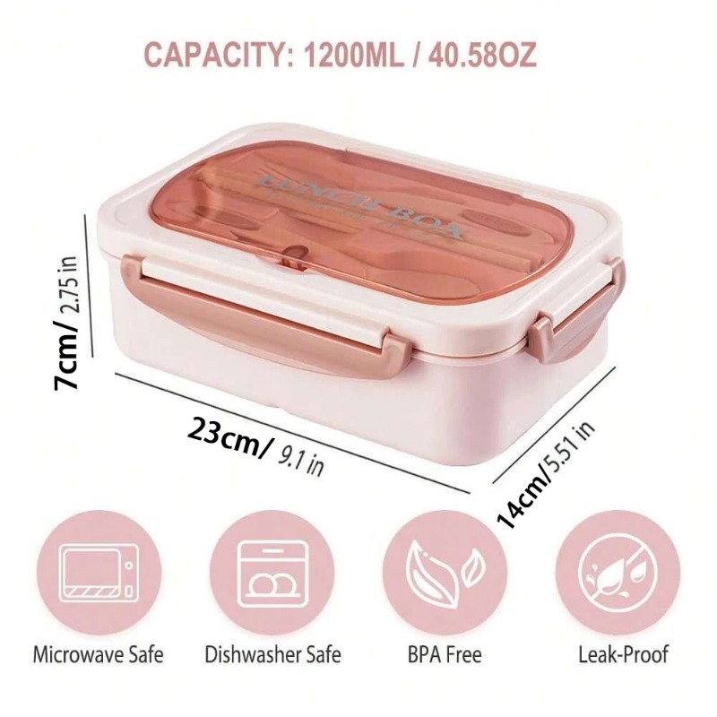 3개/1개 도시락통, 성인용 도시락, 3칸짜리 남녀공용 - Food Storage With Compartments 리뷰 및 가격
