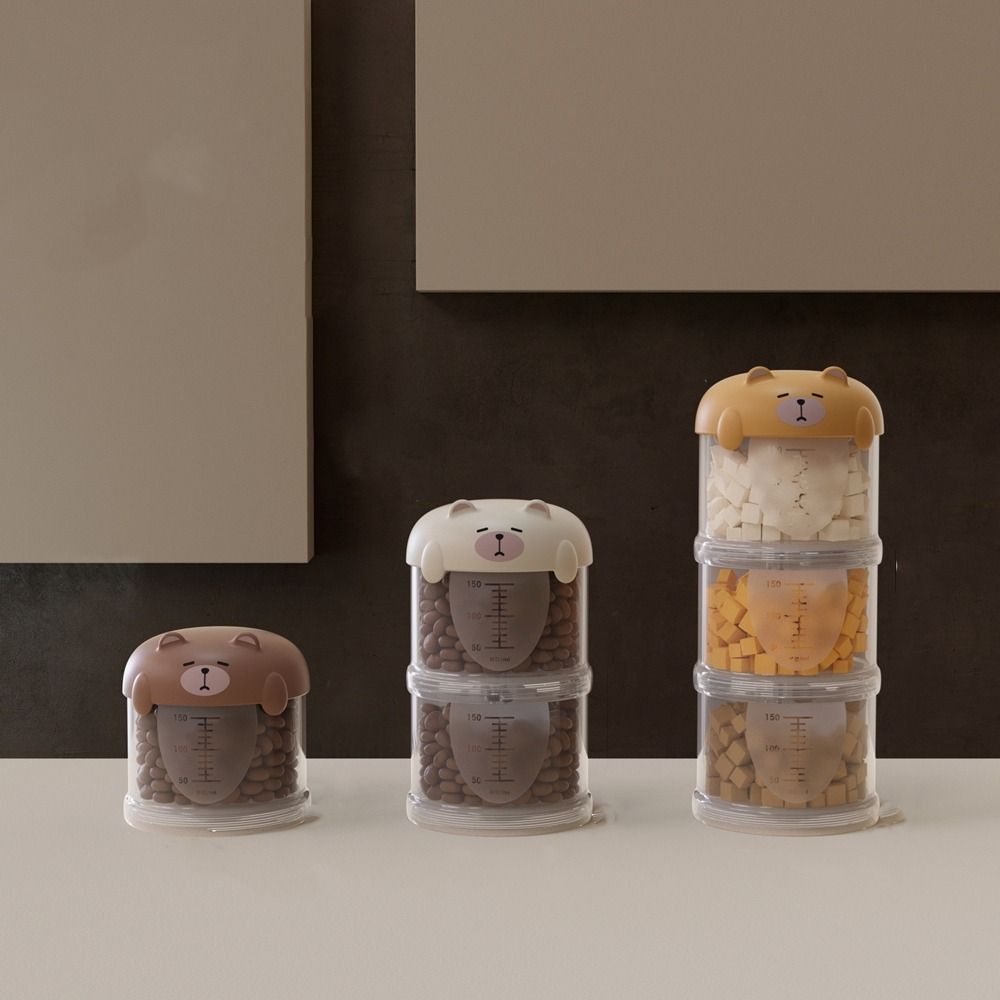 실용적인 플라스틱 다층 고양이 사료 상자 방습 귀여운  - Food Storage Pet 리뷰 및 가격