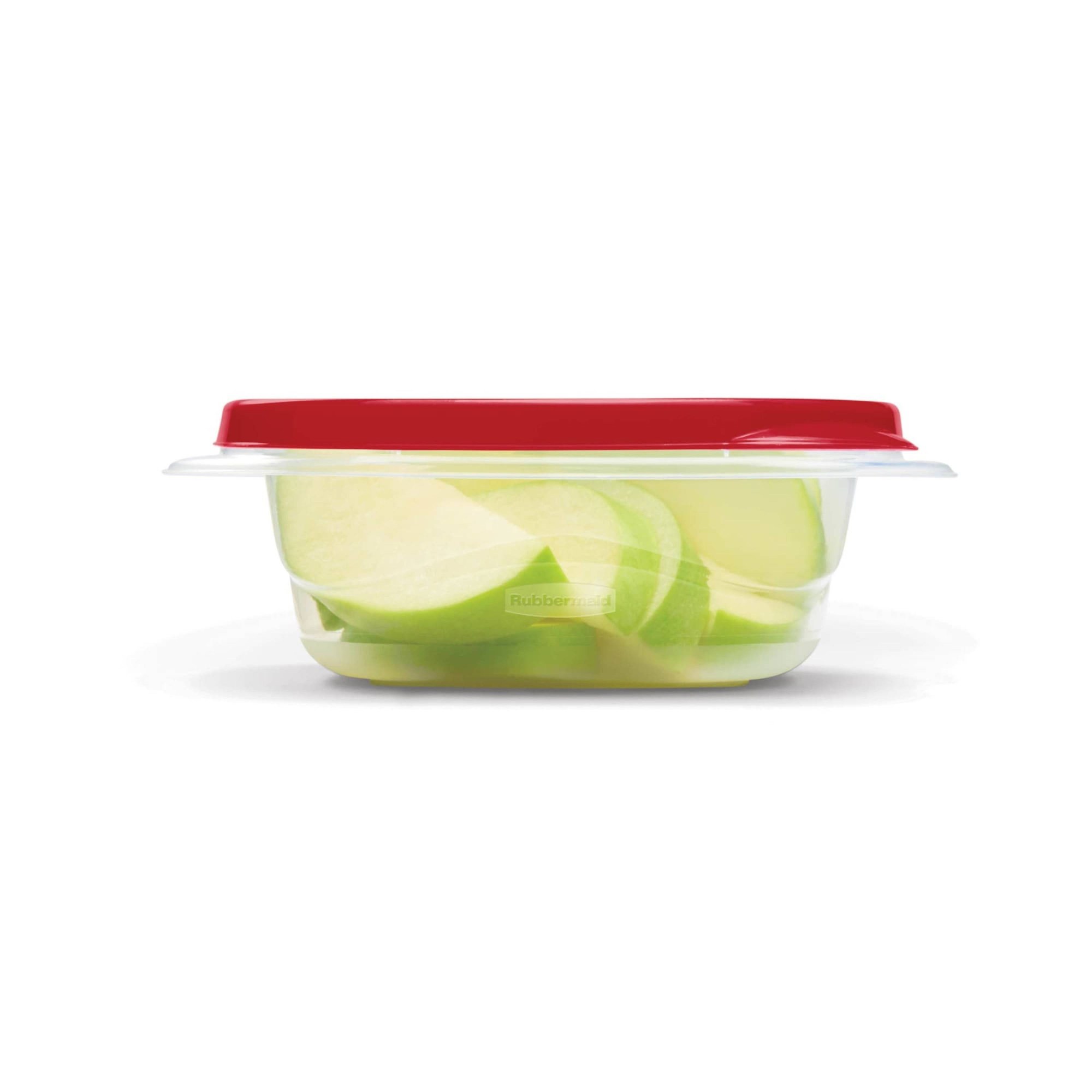 빨간색 뚜껑 식품 보관 용기 5개, 1.26컵 용량의  - Food Storage Prep Containers 리뷰 및 가격
