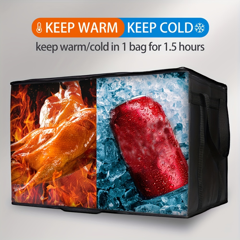 재사용 가능한 접이식 절연 식품 가방, 피자 테이크아웃 - Food Storage Warmer 리뷰 및 가격