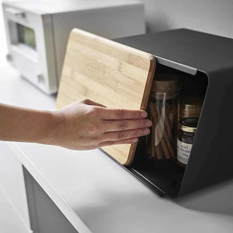 주방 보관용 대나무 빵 상자, 간식 정리용 밀폐 식품  - Food Storage For Pantry 리뷰 및 가격