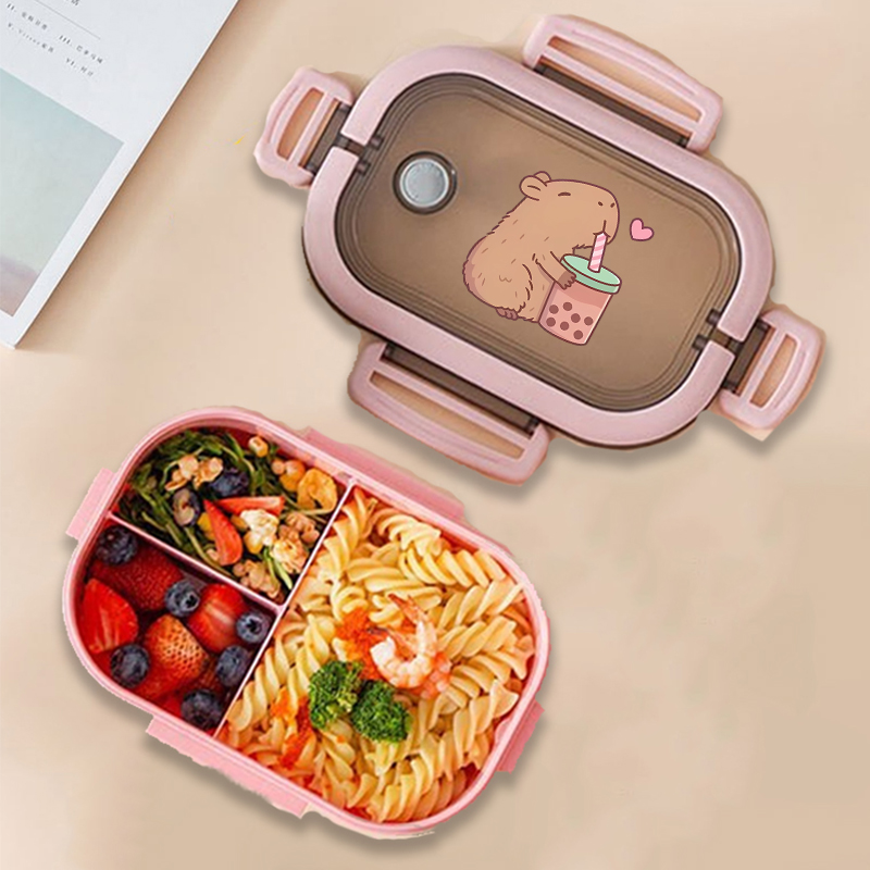Capybara 도시락 상자 애니메이션 동물 인쇄 식품 - Food Storage Container 리뷰 및 가격
