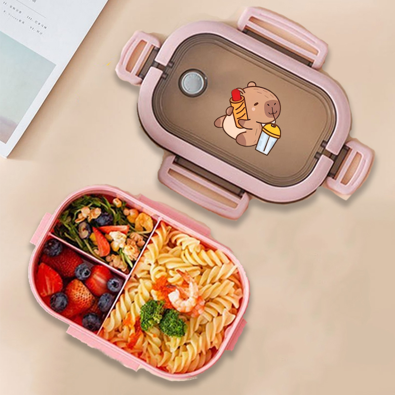 Capybara 도시락 상자 애니메이션 동물 인쇄 식품 - Food Storage Container 리뷰 및 가격