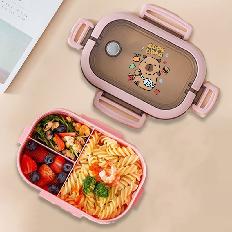 Capybara 도시락 상자 애니메이션 동물 인쇄 식품 - Food Storage Container 리뷰 및 가격