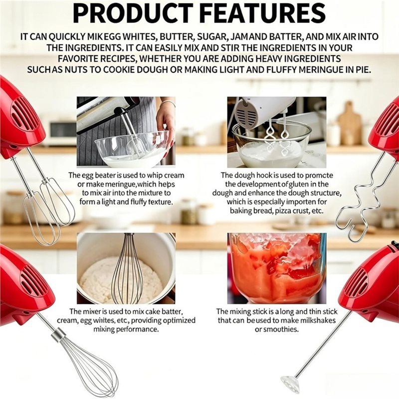 KEOL-핸드 믹서 액세서리 - 키친에이드 믹서용 베이 - Kitchenaid Mixer Hand Mixer 리뷰 및 가격