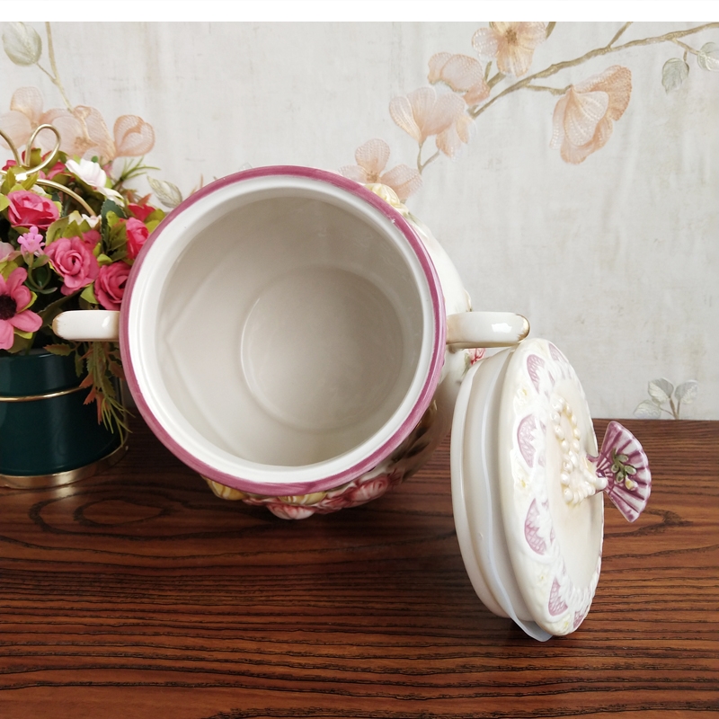 하니글레이즈 수공예 도자기 밀폐용기 장식 주방 잡곡 보 - Food Storage Lidl 리뷰 및 가격