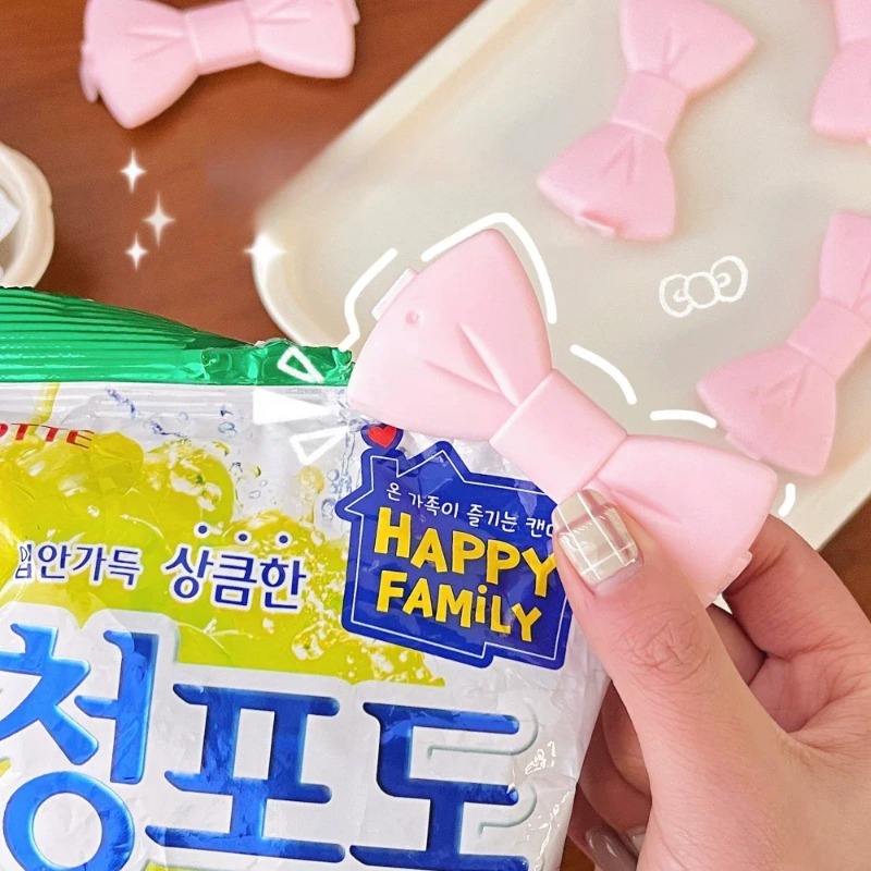 5PCS Kawaii 식품 밀봉 클립 - 주방 보관용  - Food Storage Plastic Bag 리뷰 및 가격