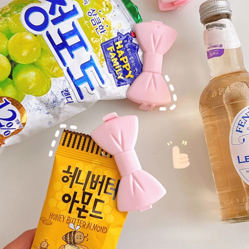 5PCS Kawaii 식품 밀봉 클립 - 주방 보관용  - Food Storage Plastic Bag 리뷰 및 가격