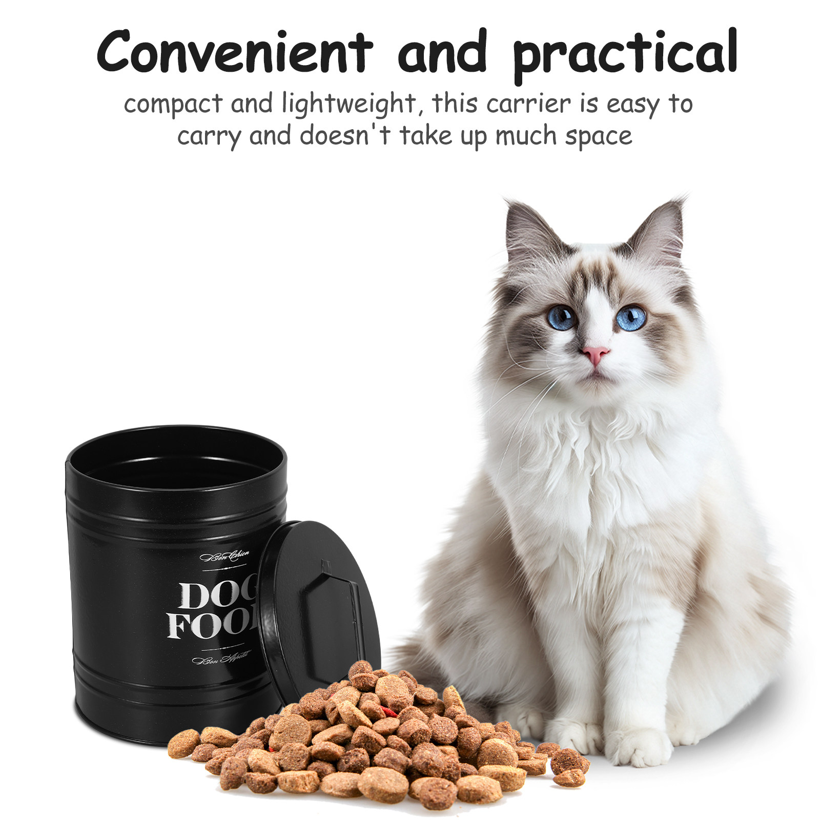 54온스 애완동물 사료 보관함 금속 밀폐형 강아지 사료 - Food Storage Pet 리뷰 및 가격