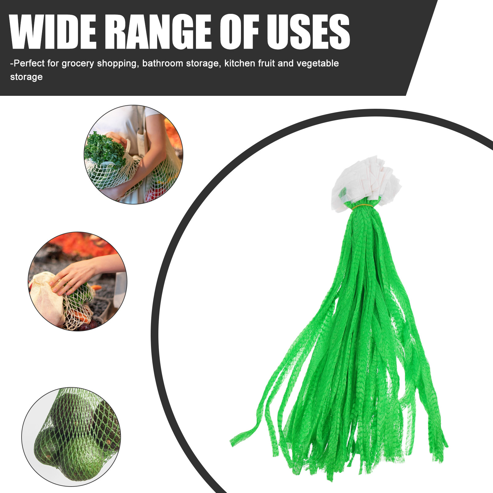 100개입 고강도 메쉬 농산물 가방 (야채, 과일, 양 - Produce Bag Reusable Mesh 리뷰 및 가격