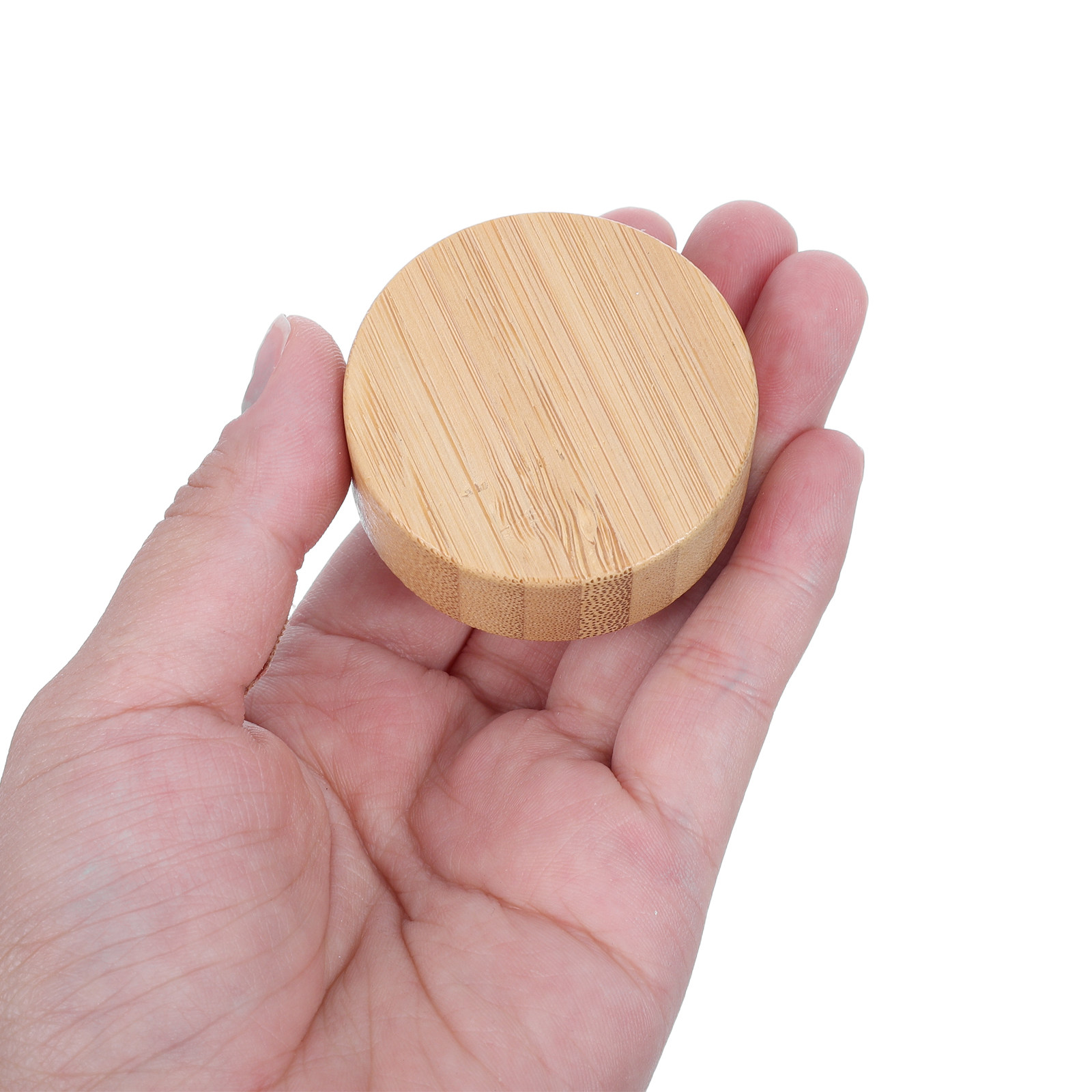 12개 천연 대나무 뚜껑 재사용 가능 밀폐형 향신료 보 - Food Storage For Pantry 리뷰 및 가격