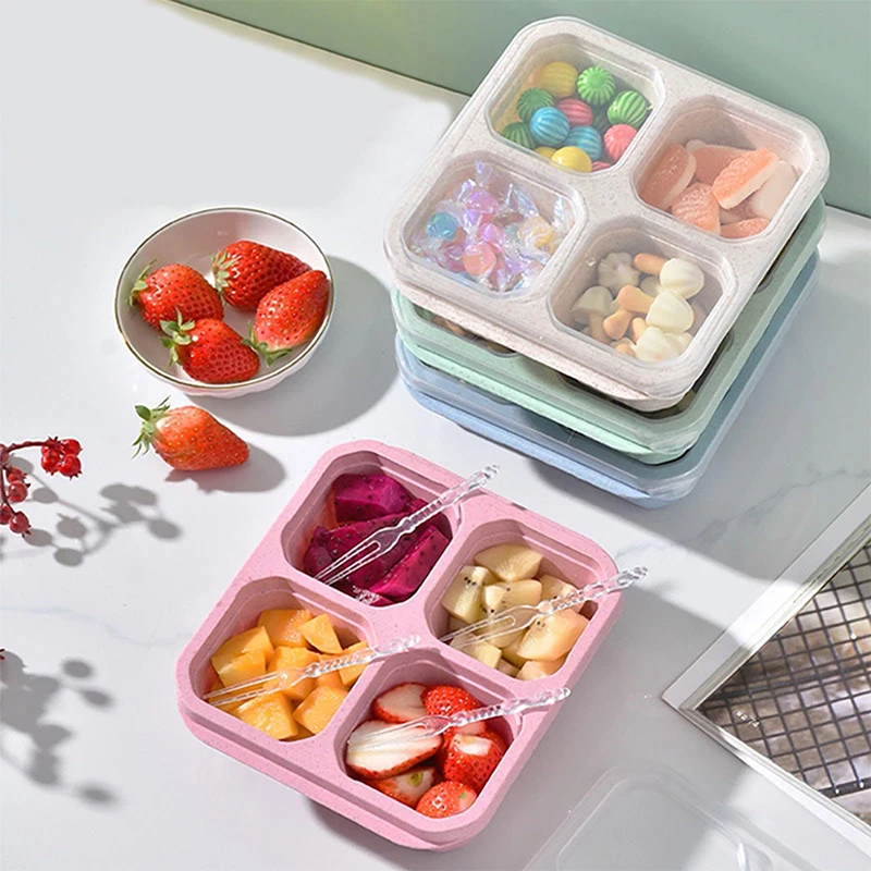 휴대용 식품 보관함, 냉장고 냉동고 정리함, 야채 과일 - Food Storage With Compartments 리뷰 및 가격