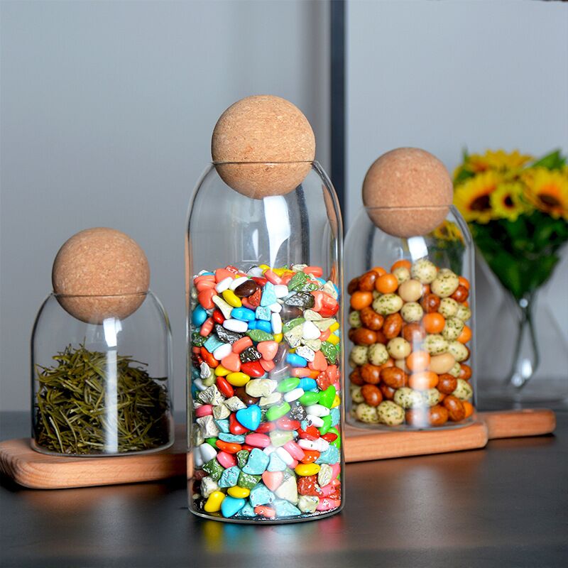 나무 뚜껑이 있는 유리 저장 용기, 주방용 메이슨 병, - Food Storage Lidl 리뷰 및 가격