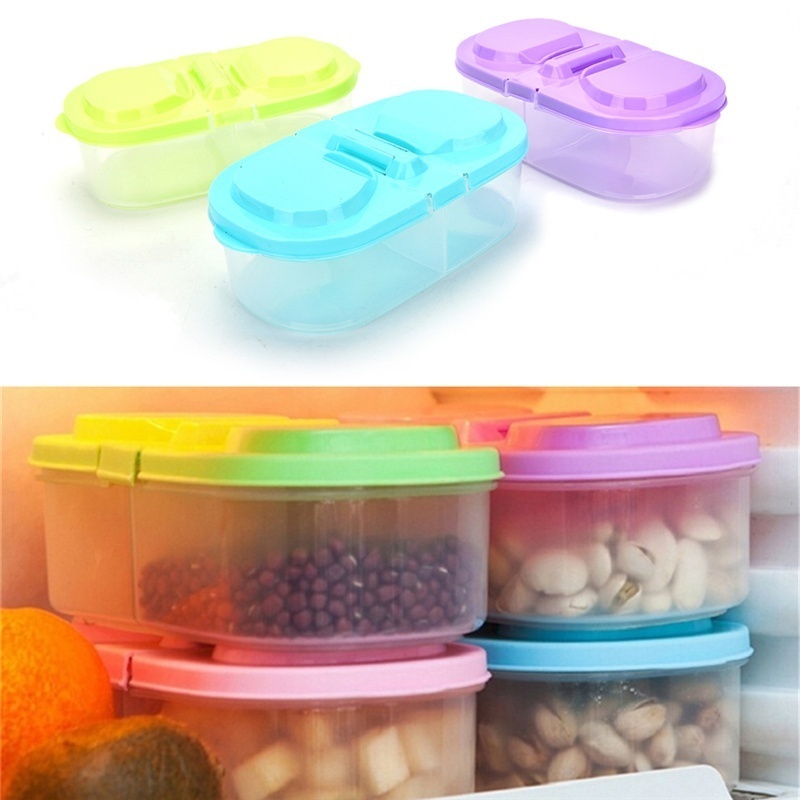 휴대용 플라스틱 보호 케이스 컨테이너 여행 야외 점심  - Food Storage Plastic Bag 리뷰 및 가격