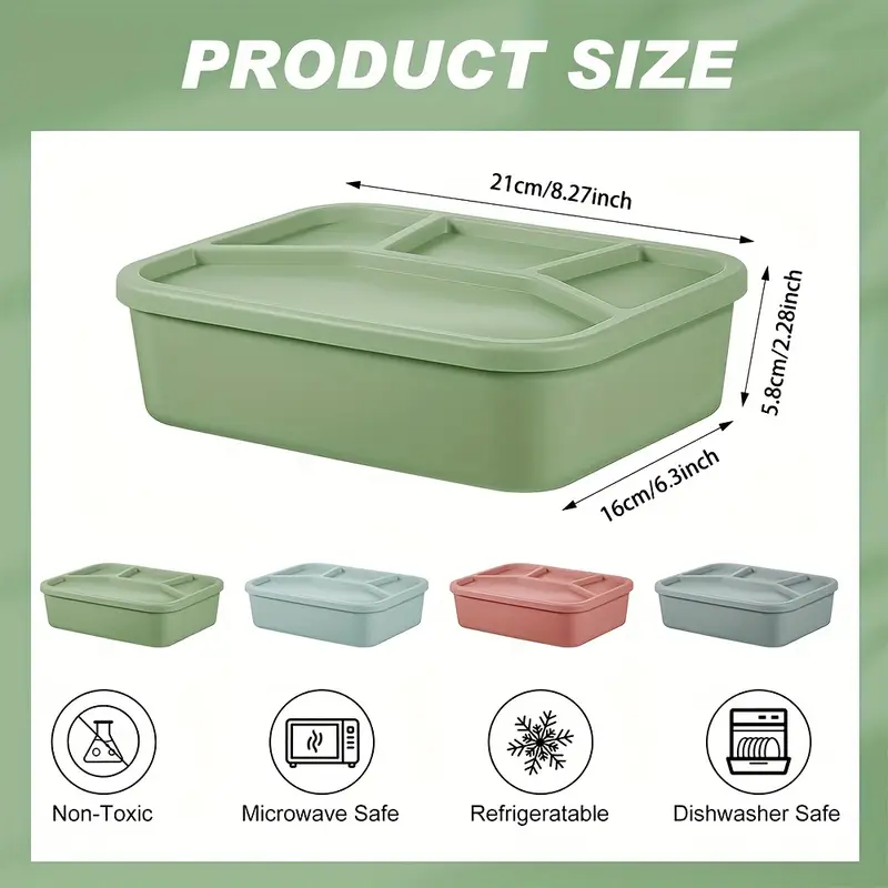 식품 등급 친환경 누수 방지 실리콘 도시락, 어린이 및 - Food Storage With Compartments 리뷰 및 가격