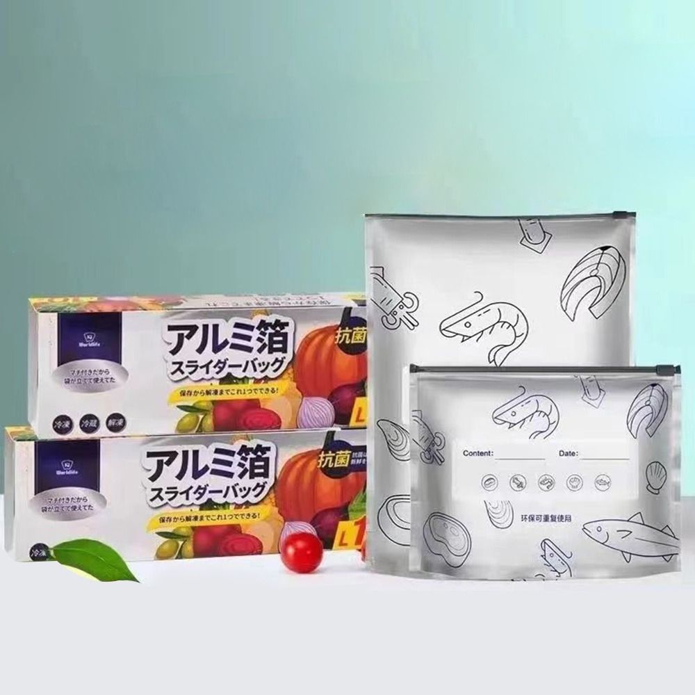 10개/봉투 대용량 알루미늄 호일 식품 보관 백 누수  - Food Storage Plastic Bag 리뷰 및 가격
