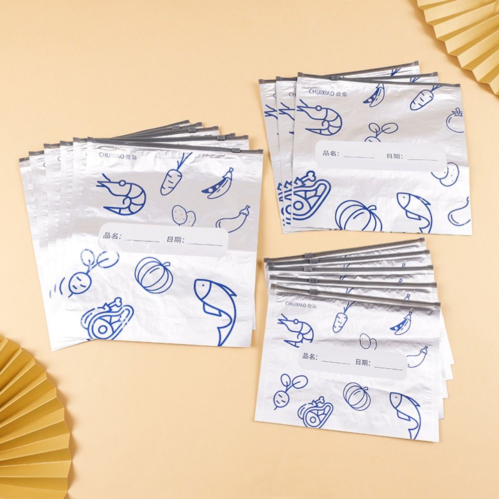 10개/봉투 대용량 알루미늄 호일 식품 보관 백 누수  - Food Storage Plastic Bag 리뷰 및 가격