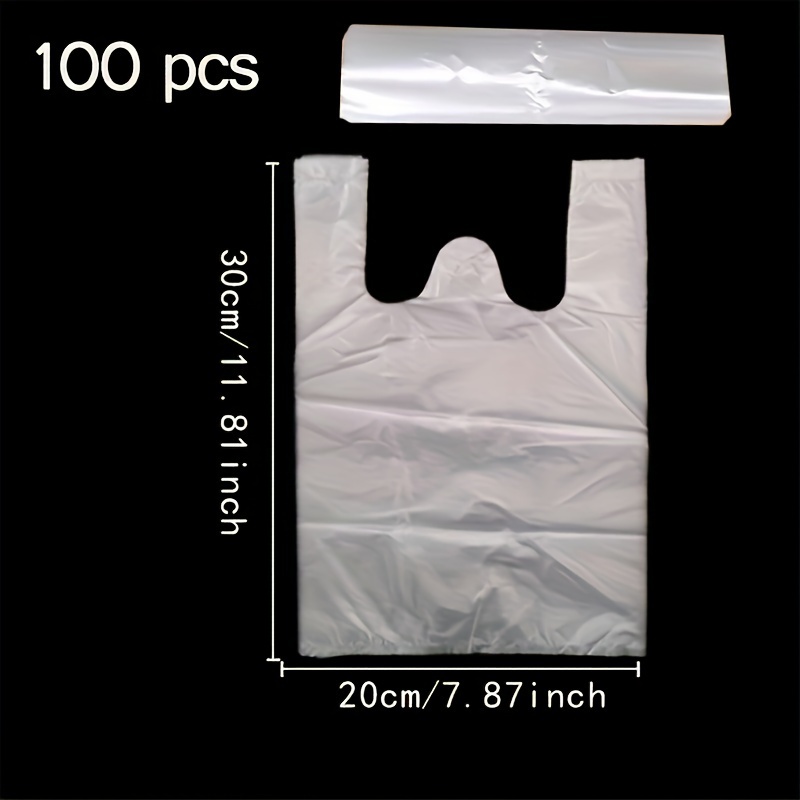 100Pcs 미니 투명 일회용 비닐 봉투 3 크기 옵션 - Food Storage Plastic 리뷰 및 가격