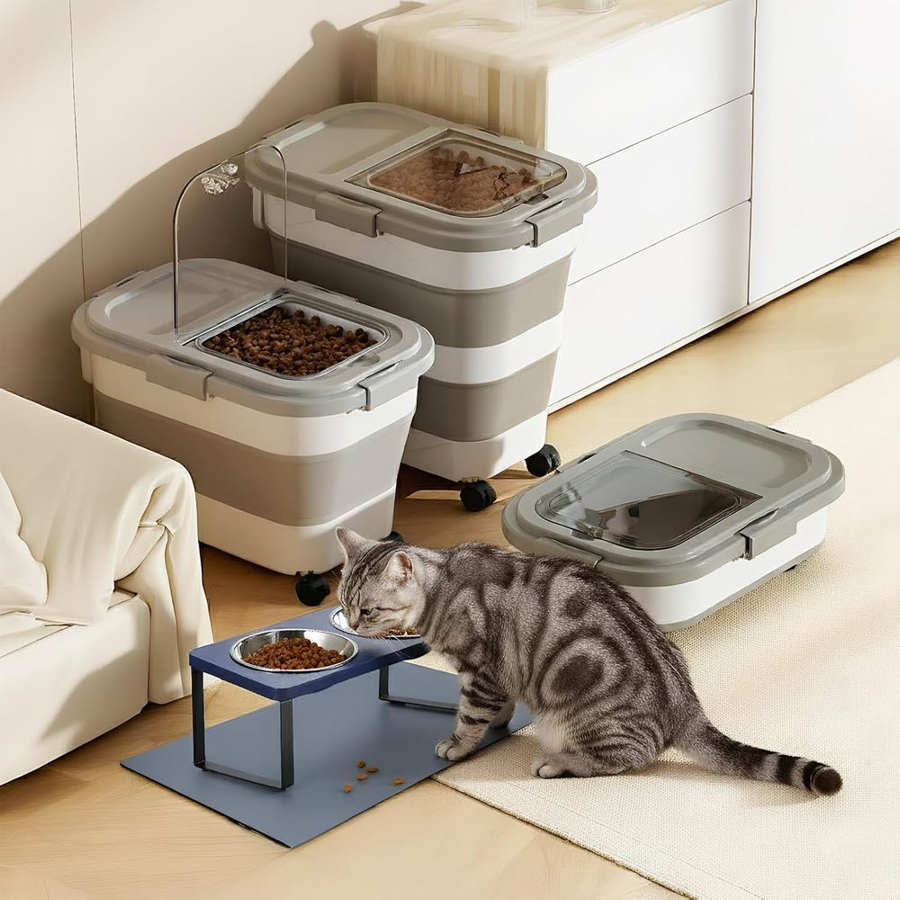 15파운드(약 6.8kg) 강아지/고양이 사료 보관 용 - Food Storage Pet 리뷰 및 가격