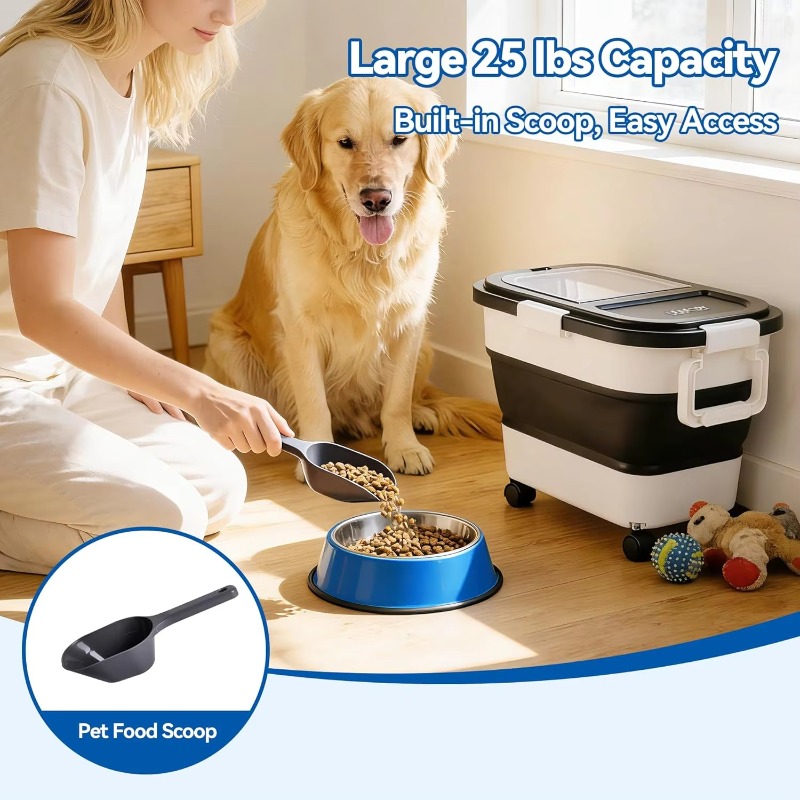 강아지 사료 보관 용기 20-25lbs, 밀폐형 애완동 - Food Storage Pet 리뷰 및 가격