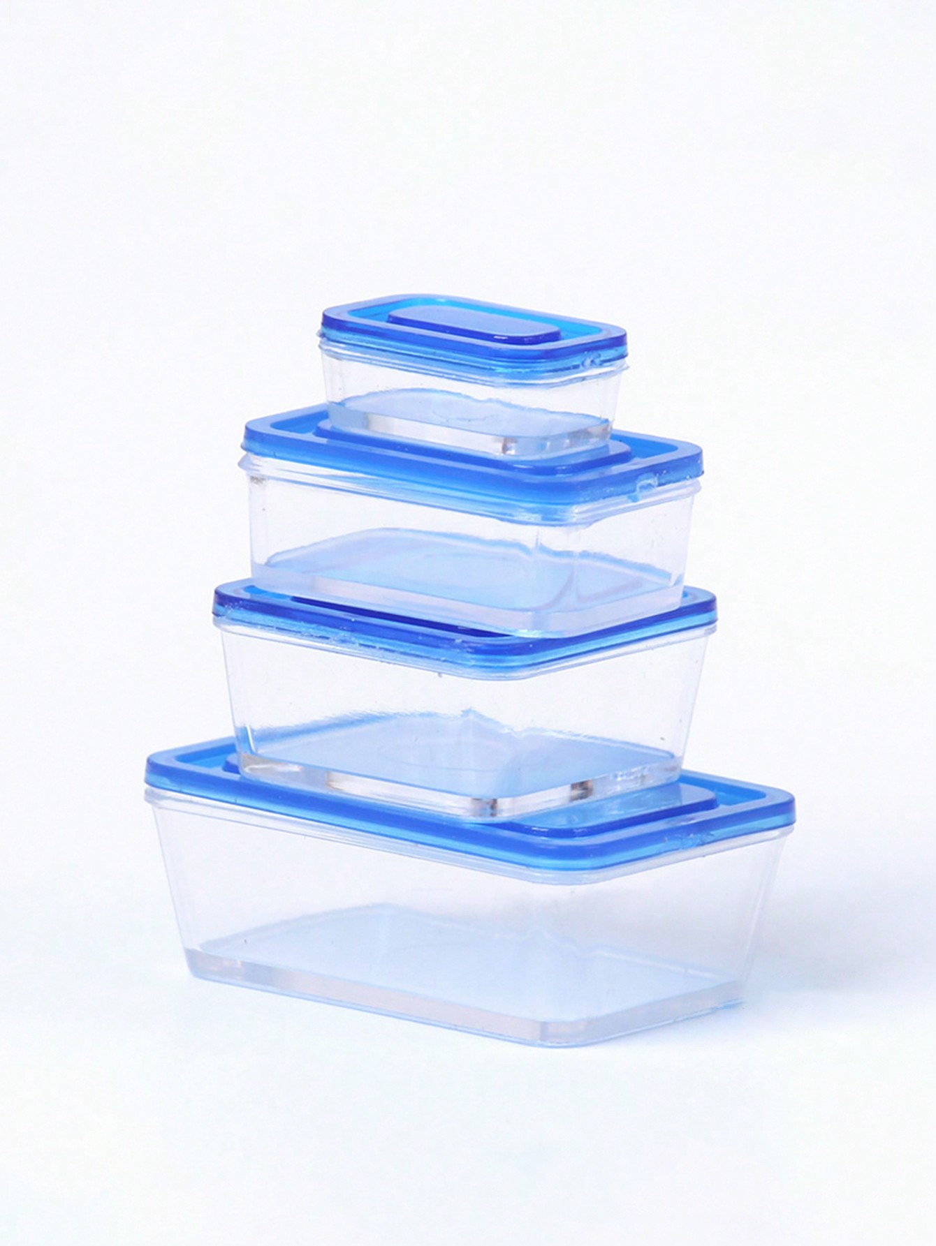 한 패키지 미니 사각형 수납함 세트 - 인형의 집 주방 - Food Storage Plastic 리뷰 및 가격