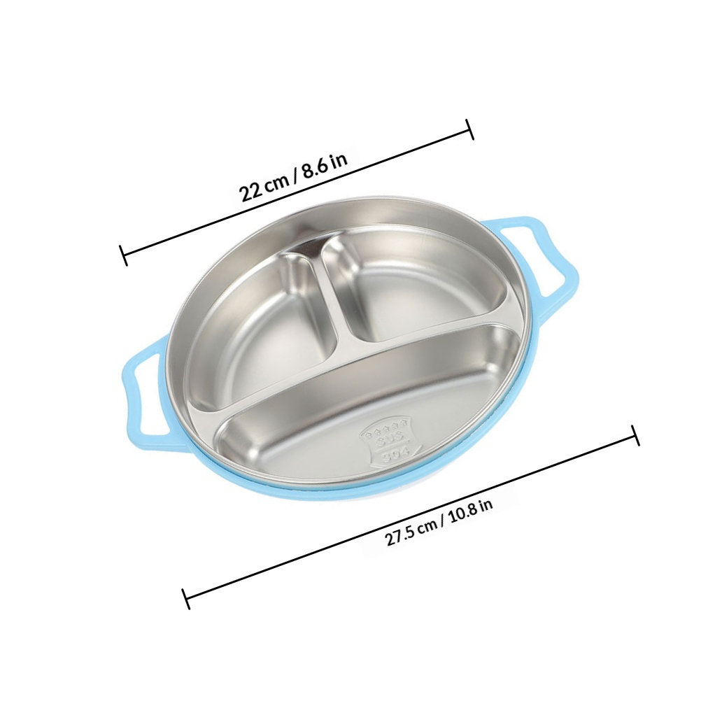 스테인리스 스틸 유아용 식기, 분리형 수저통, 전자레인 - Food Storage With Compartments 리뷰 및 가격